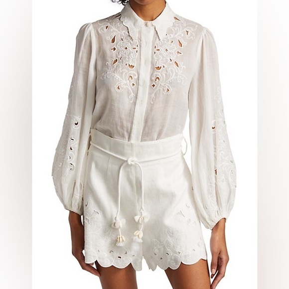 Zimmermann Nina Shorts Size Zimmermann 2 - Picture 3 of 5